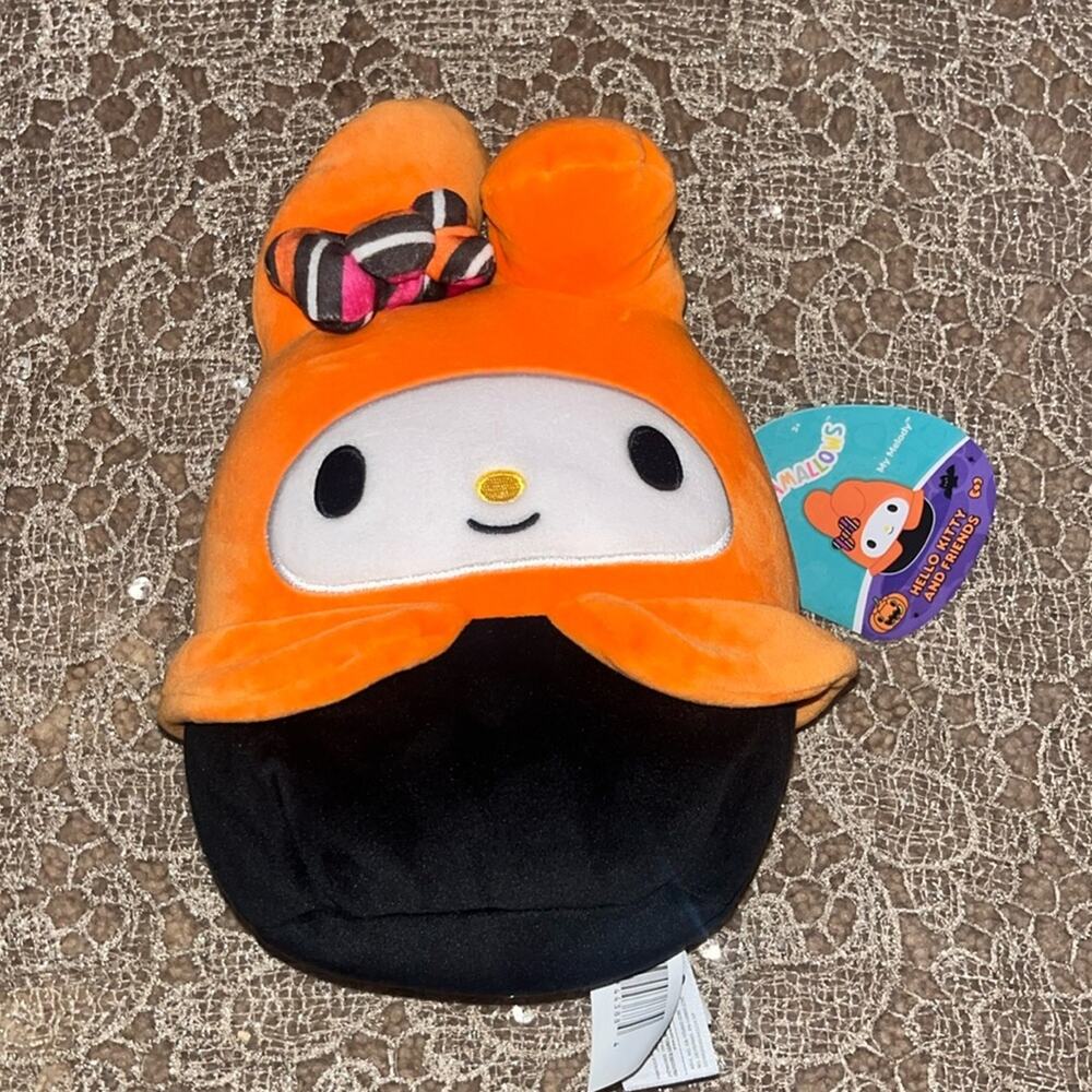 Squishmallows 7.5"" Hello Kitty Halloween My Melody Ultra Soft NWT